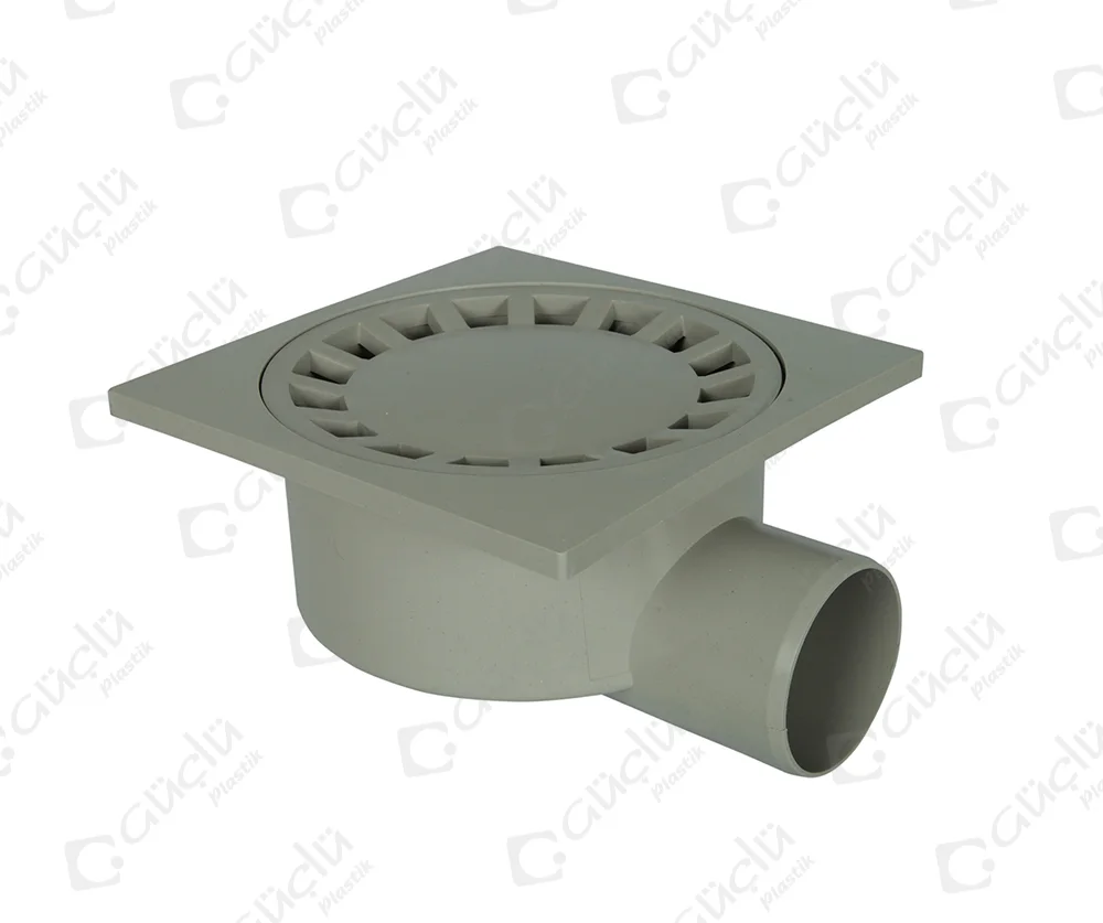 Çamur Kovalı (PP) — 20×20 (Ø70) Yandan Çıkışlı