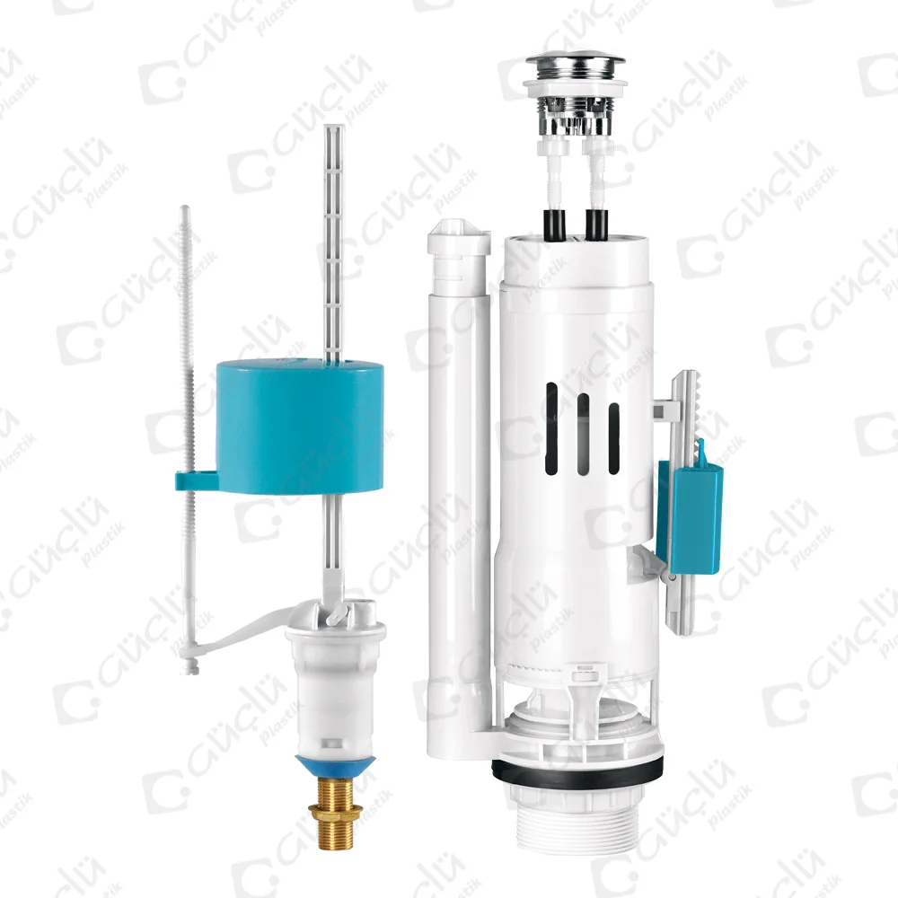 Seramik Rezervuar İç Takımları — 3/6 Litre Basmalı (Ekstra Master Flatör)